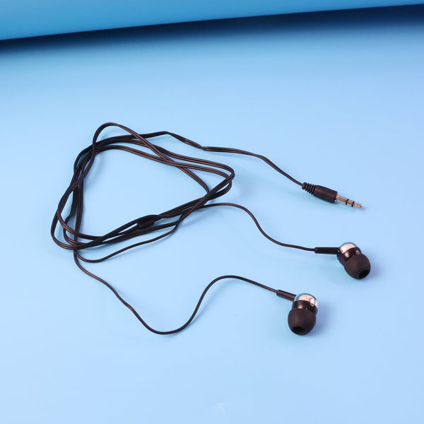 Wired Stereo Earphones with 3.5mm Jack (1 Pc / 1.2m Cable)