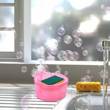 2-in-1 Double Layer Liquid Soap Dispenser with Pump & Sponge – Practical Kitchen & Hotel Sink Soap Pump Bottle (Rectangle)