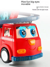 Skstore Fire Rail Car Duck Swivel Slide Funny Automatic Stair Climbing Ducklings Cartoon  (Multicolor)